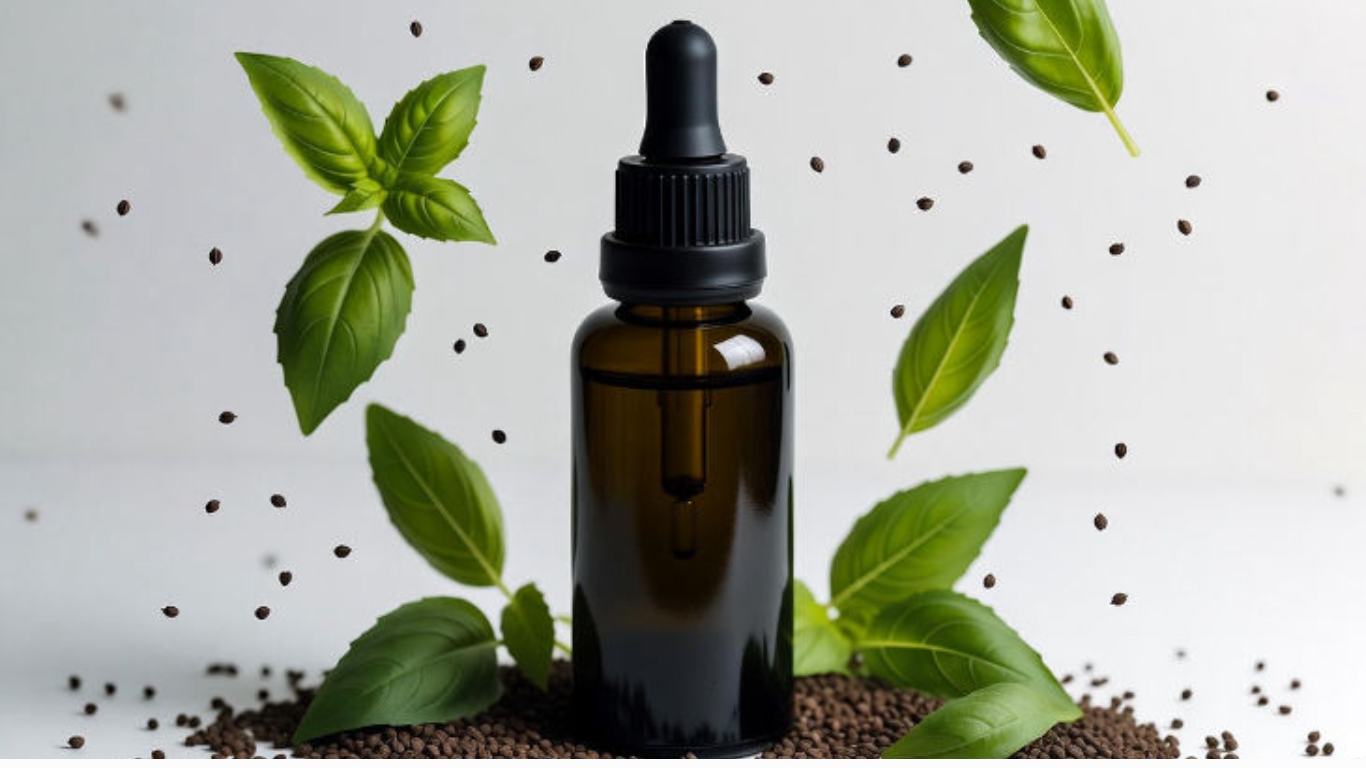 Manufacturer, Exporter, Importer, Supplier, Wholesaler, Retailer, Trader of Basil (Tulsi) Seed Oil in Mandsaur, Madhya Pradesh, India