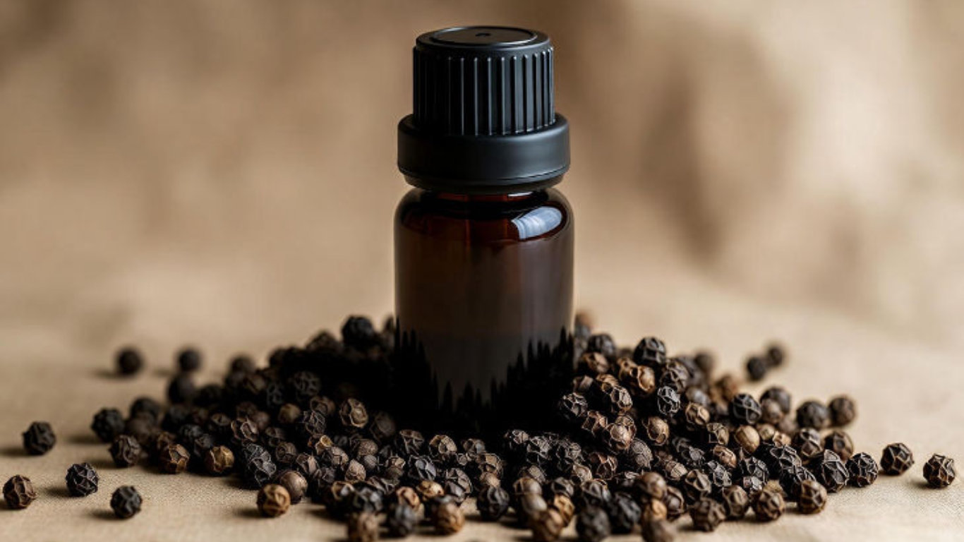 Manufacturer, Exporter, Importer, Supplier, Wholesaler, Retailer, Trader of Black Pepper Essential Oil in Mandsaur, Madhya Pradesh, India