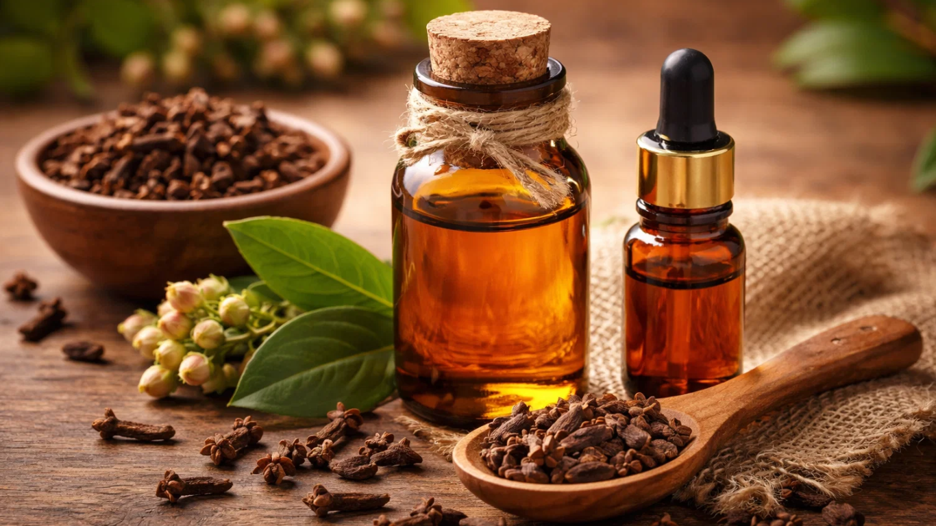 Manufacturer, Exporter, Importer, Supplier, Wholesaler, Retailer, Trader of Clove Bud Essential Oil in Mandsaur, Madhya Pradesh, India
