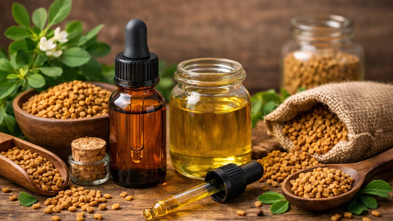 Manufacturer, Exporter, Importer, Supplier, Wholesaler, Retailer, Trader of Fenugreek Essential Oil in Mandsaur, Madhya Pradesh, India