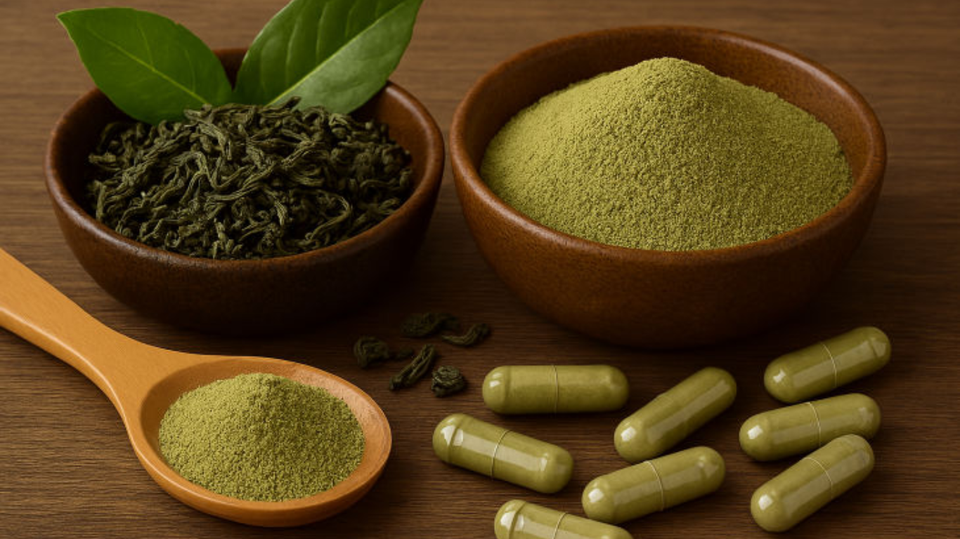 Manufacturer, Exporter, Importer, Supplier, Wholesaler, Retailer, Trader of Green Tea 50%-95% Extract in Mandsaur, Madhya Pradesh, India