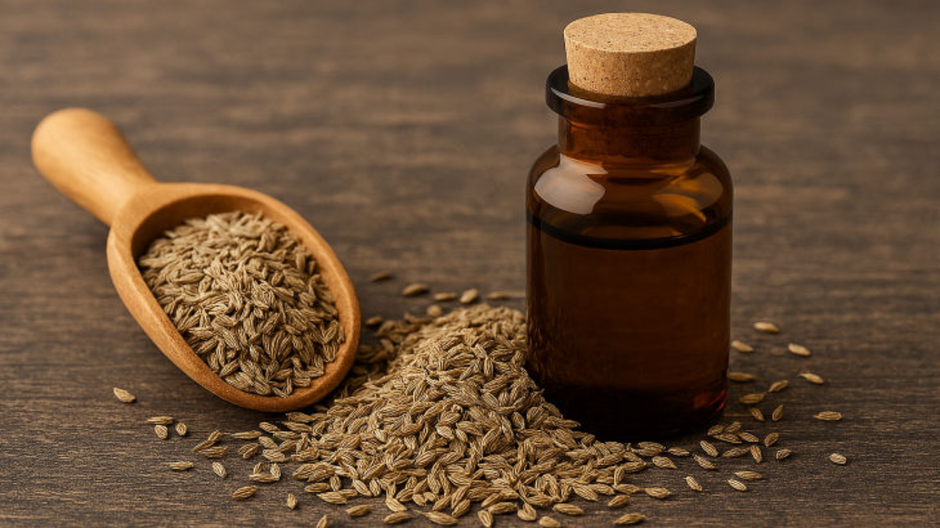 Manufacturer, Exporter, Importer, Supplier, Wholesaler, Retailer, Trader of Jeera Essential Oil in Mandsaur, Madhya Pradesh, India