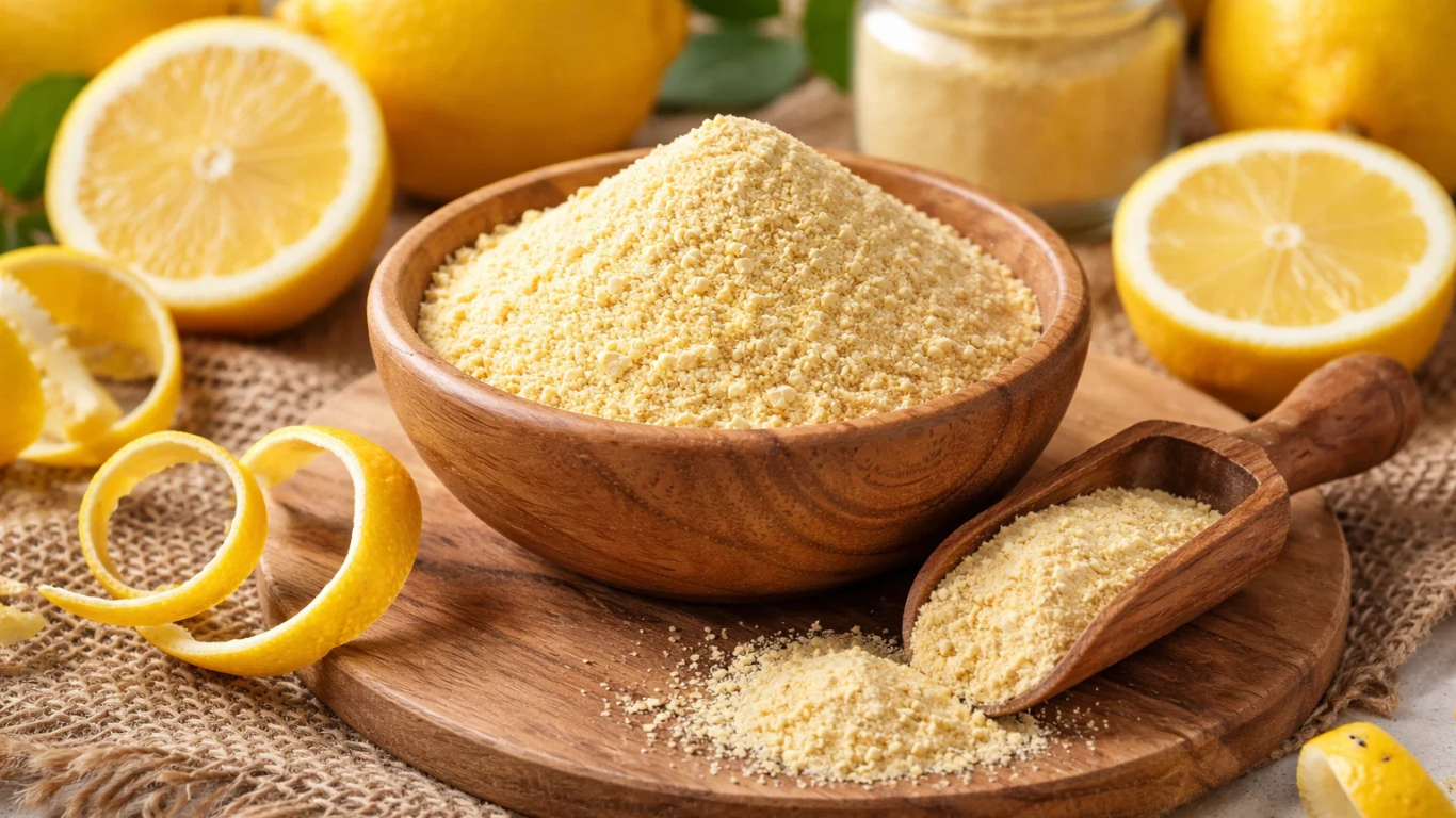 Manufacturer, Exporter, Importer, Supplier, Wholesaler, Retailer, Trader of Lemon Peel Powder in Mandsaur, Madhya Pradesh, India