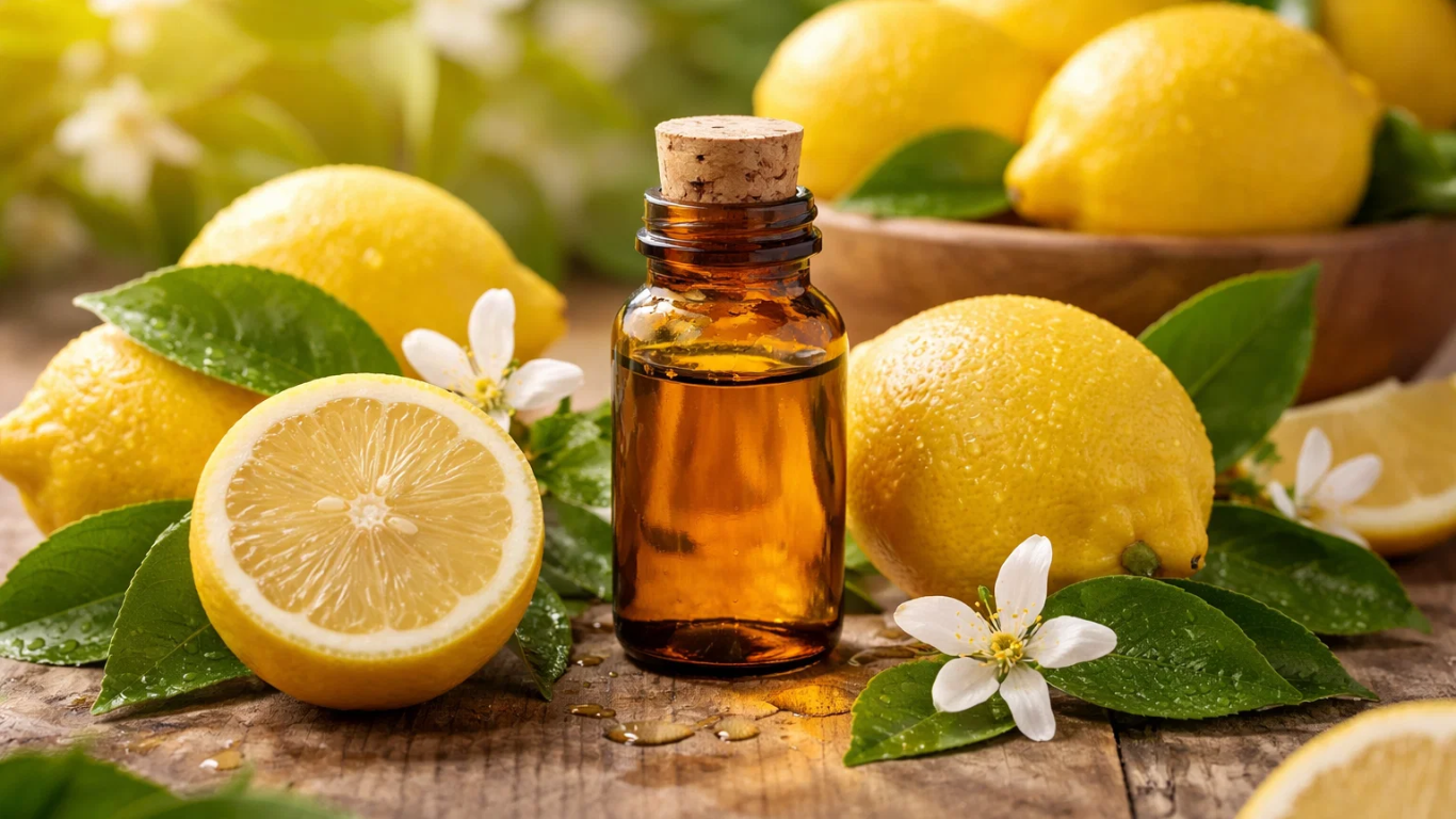 Manufacturer, Exporter, Importer, Supplier, Wholesaler, Retailer, Trader of Lemon Spain Essential Oil in Mandsaur, Madhya Pradesh, India