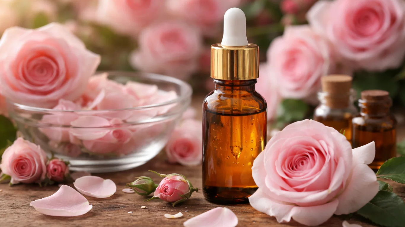 Manufacturer, Exporter, Importer, Supplier, Wholesaler, Retailer, Trader of Rose Essential Oil in Mandsaur, Madhya Pradesh, India